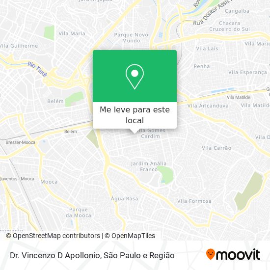Dr. Vincenzo D Apollonio mapa