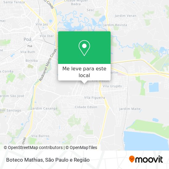 Boteco Mathias mapa