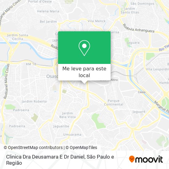Clinica Dra Deusamara E Dr Daniel mapa