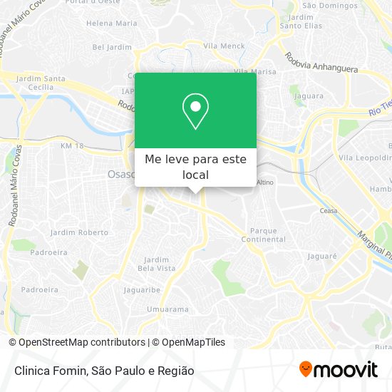 Clinica Fomin mapa