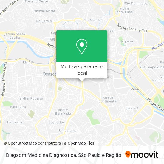 Diagsom Medicina Diagnóstica mapa