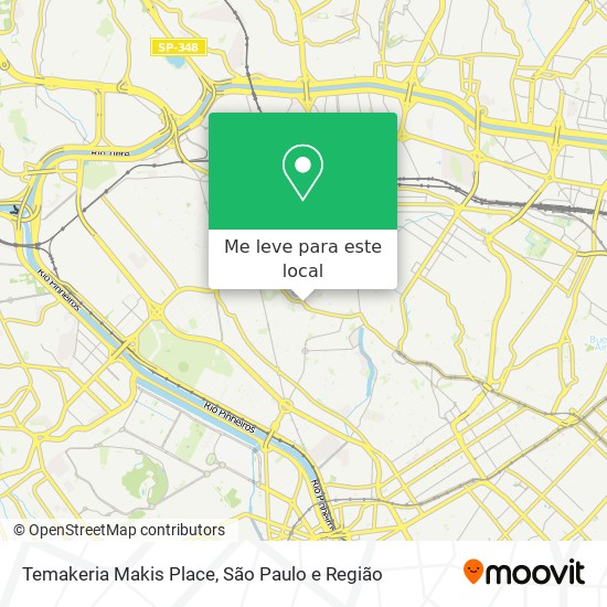 Temakeria Makis Place mapa