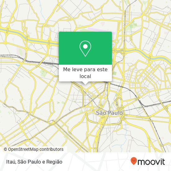 Itaú mapa