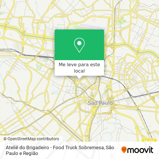 Ateliê do Brigadeiro - Food Truck Sobremesa mapa