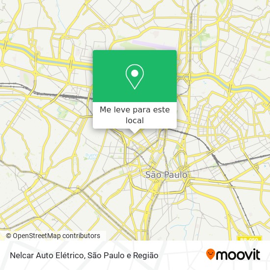 Nelcar Auto Elétrico mapa