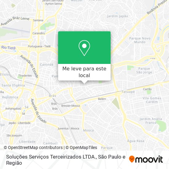 Soluções Serviços Terceirizados LTDA. mapa