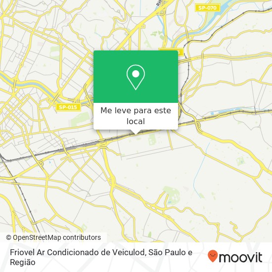 Friovel Ar Condicionado de Veiculod mapa