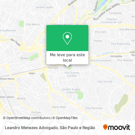 Leandro Menezes Advogado mapa