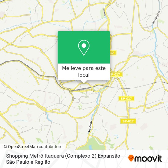 Shopping Metrô Itaquera (Complexo 2) Expansão mapa