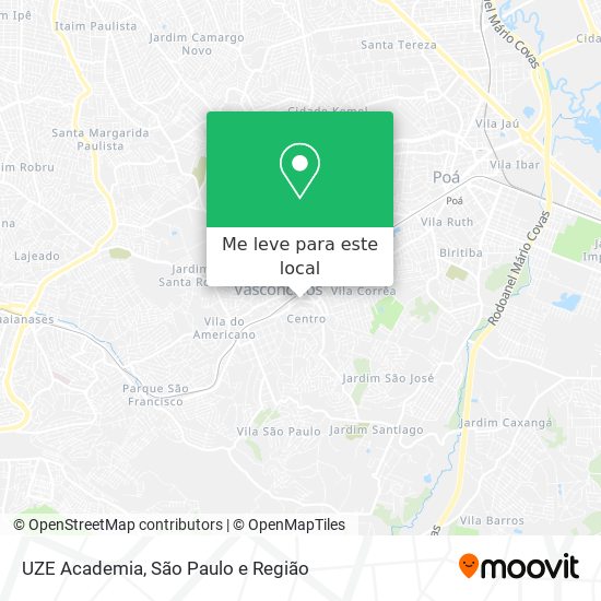 UZE Academia mapa