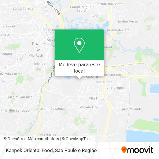Kanpek Oriental Food mapa
