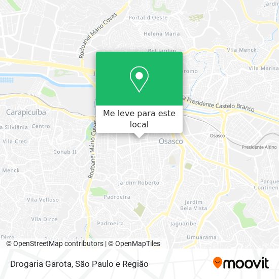 Drogaria Garota mapa