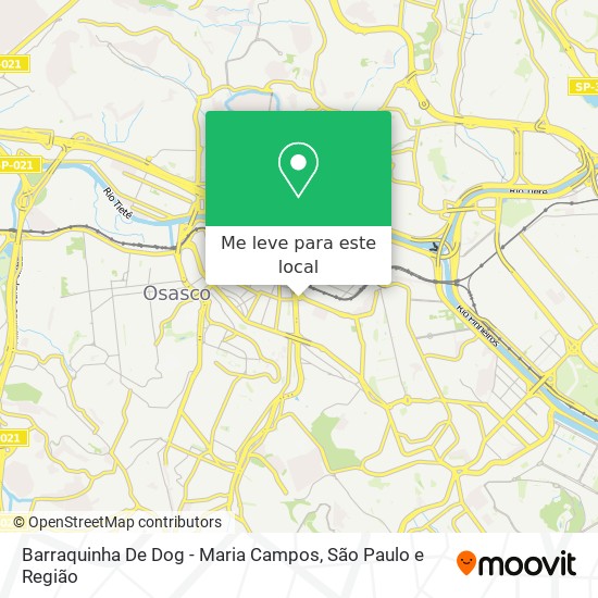 Barraquinha De Dog - Maria Campos mapa