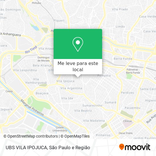 UBS VILA IPOJUCA mapa