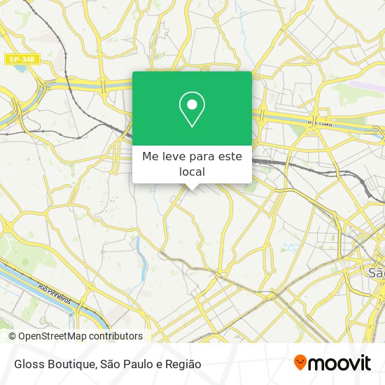 Gloss Boutique mapa