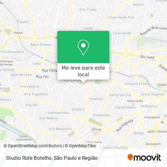 Studio Rute Botelho mapa