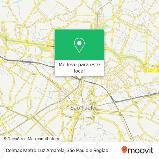 Celmax Metro Luz Amarela mapa
