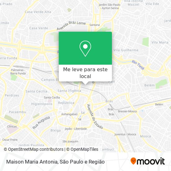 Maison Maria Antonia mapa