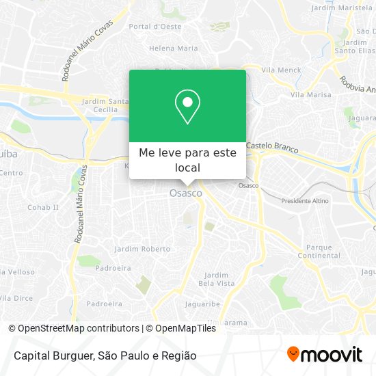 Capital Burguer mapa