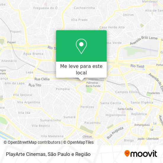 PlayArte Cinemas mapa