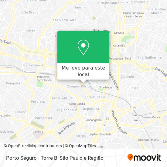 Porto Seguro - Torre B mapa