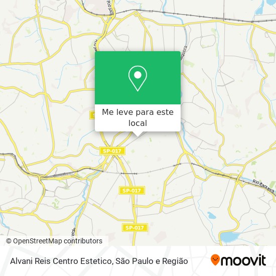 Alvani Reis Centro Estetico mapa