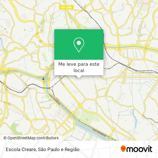 Escola Creare mapa