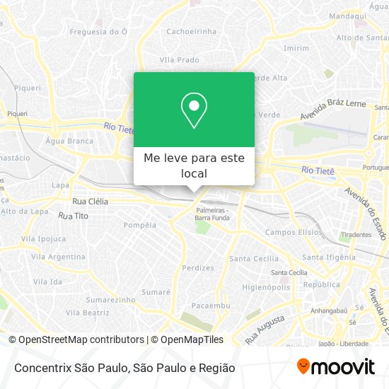 Concentrix São Paulo mapa