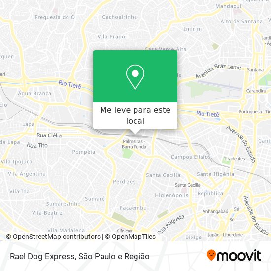 Rael Dog Express mapa