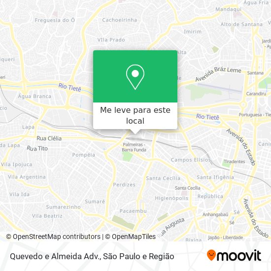 Quevedo e Almeida Adv. mapa