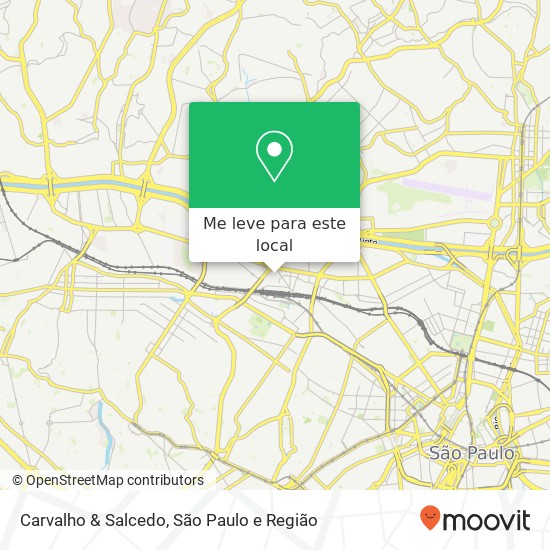 Carvalho & Salcedo mapa