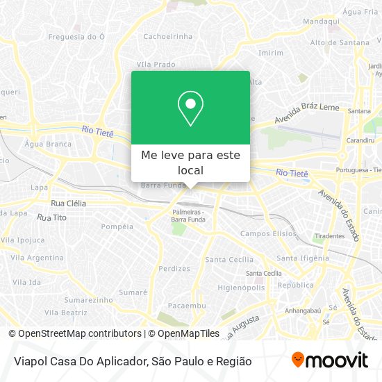 Viapol Casa Do Aplicador mapa