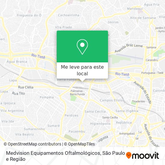 Medvision Equipamentos Oftalmológicos mapa