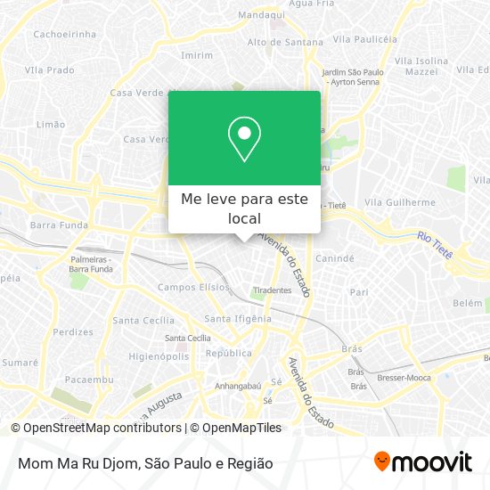 Mom Ma Ru Djom mapa