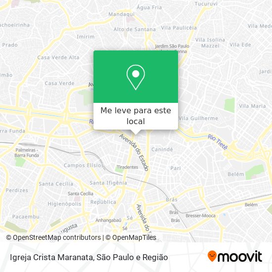 Igreja Crista Maranata mapa