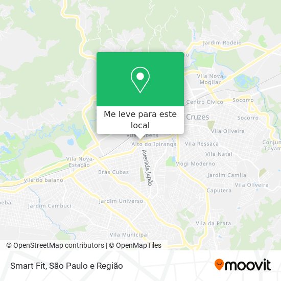 Smart Fit mapa