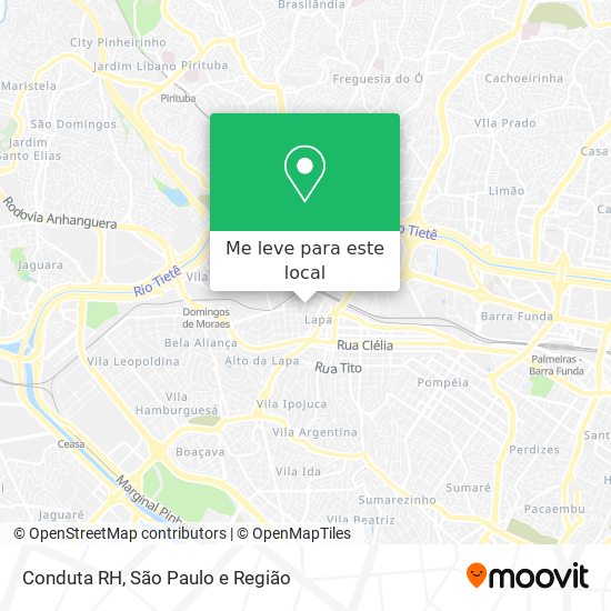 Conduta RH mapa