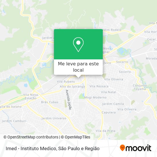 Imed - Instituto Medico mapa