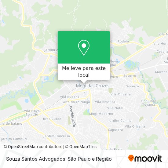 Souza Santos Advogados mapa