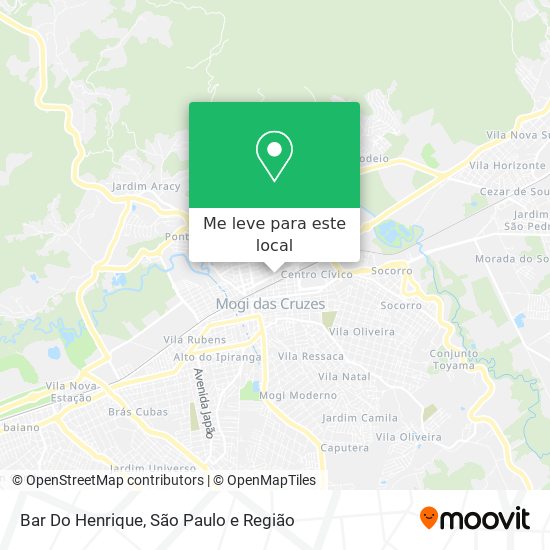 Bar Do Henrique mapa