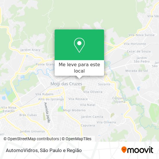 AutomoVidros mapa