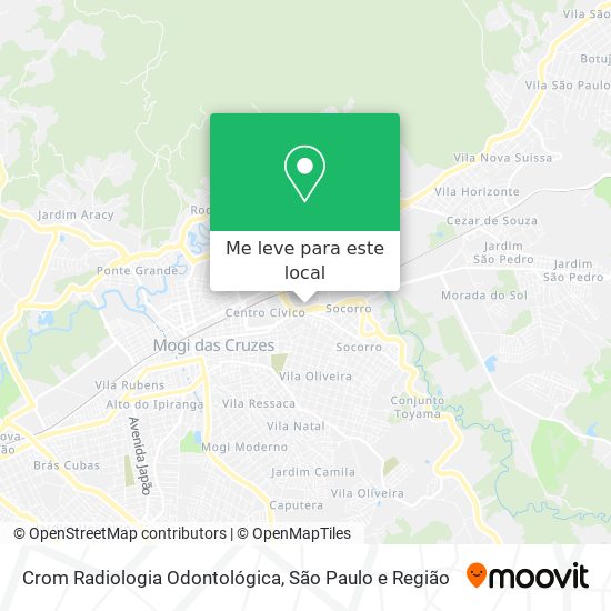 Crom Radiologia Odontológica mapa