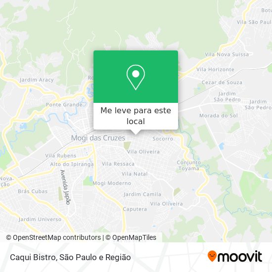 Caqui Bistro mapa