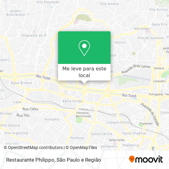 Restaurante Philippo mapa