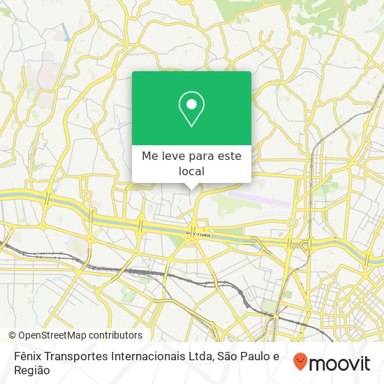 Fênix Transportes Internacionais Ltda mapa