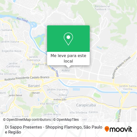 Di Sappo Presentes - Shopping Flamingo mapa