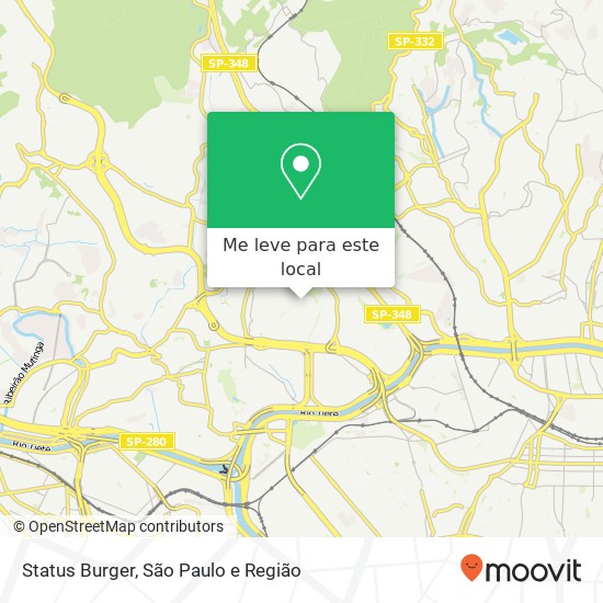 Status Burger mapa