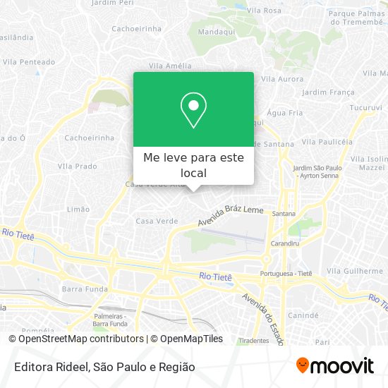 Editora Rideel mapa