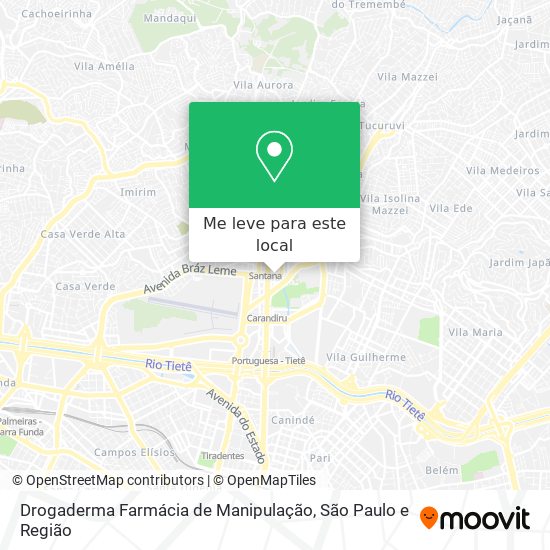 Drogaderma Farmácia de Manipulação mapa