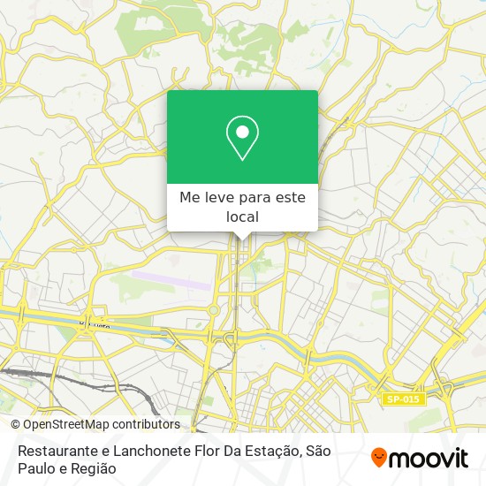 Restaurante e Lanchonete Flor Da Estação mapa